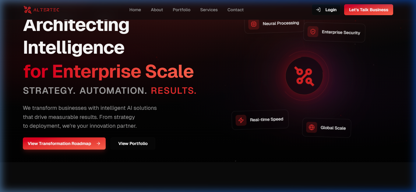 Altertec AI Platform